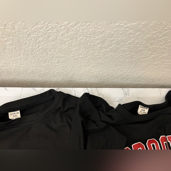 Shein Girls 11-12Y T Shirt Lot Of 5 Heart Tank Butterfly Pullover Tees​ - Picture 5 of 5